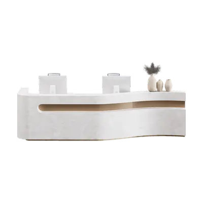 Reception Desk 05 3d model