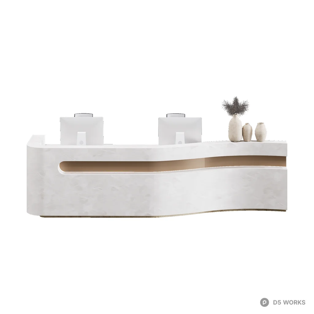 Reception Desk 05 3d model - Image 1