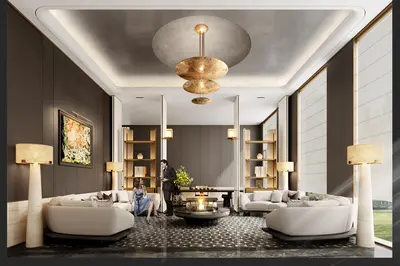 Modern Quiet Luxury Sales Center