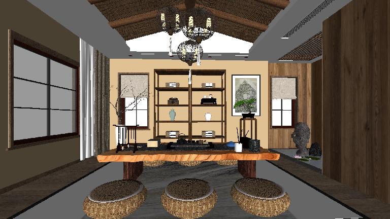 Chinese Study Room