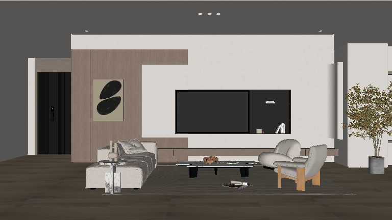 Minimalist Home Living Room