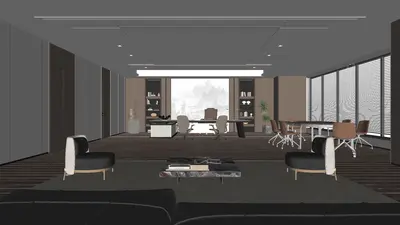 Modern Independent Office