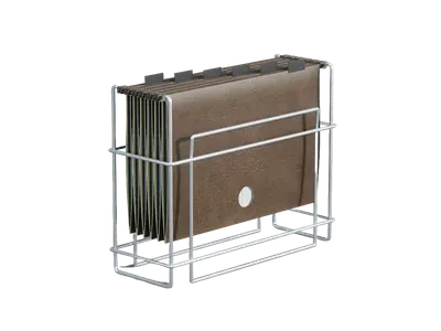 Metal Frame Computer Stand 3d model
