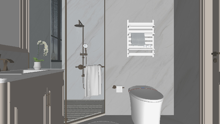 Transitional Bathroom