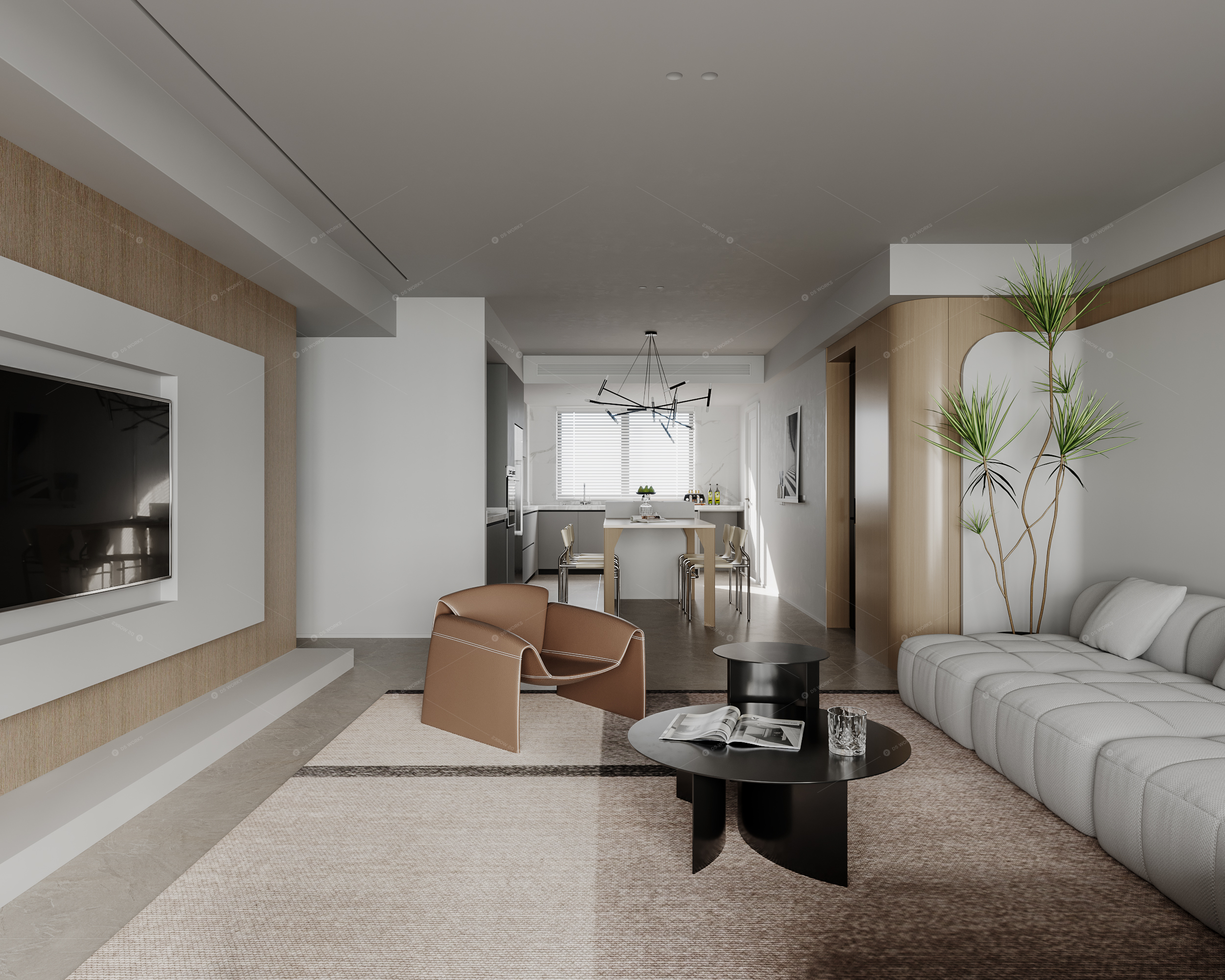 Living & Dining Rooms 3D Models 5