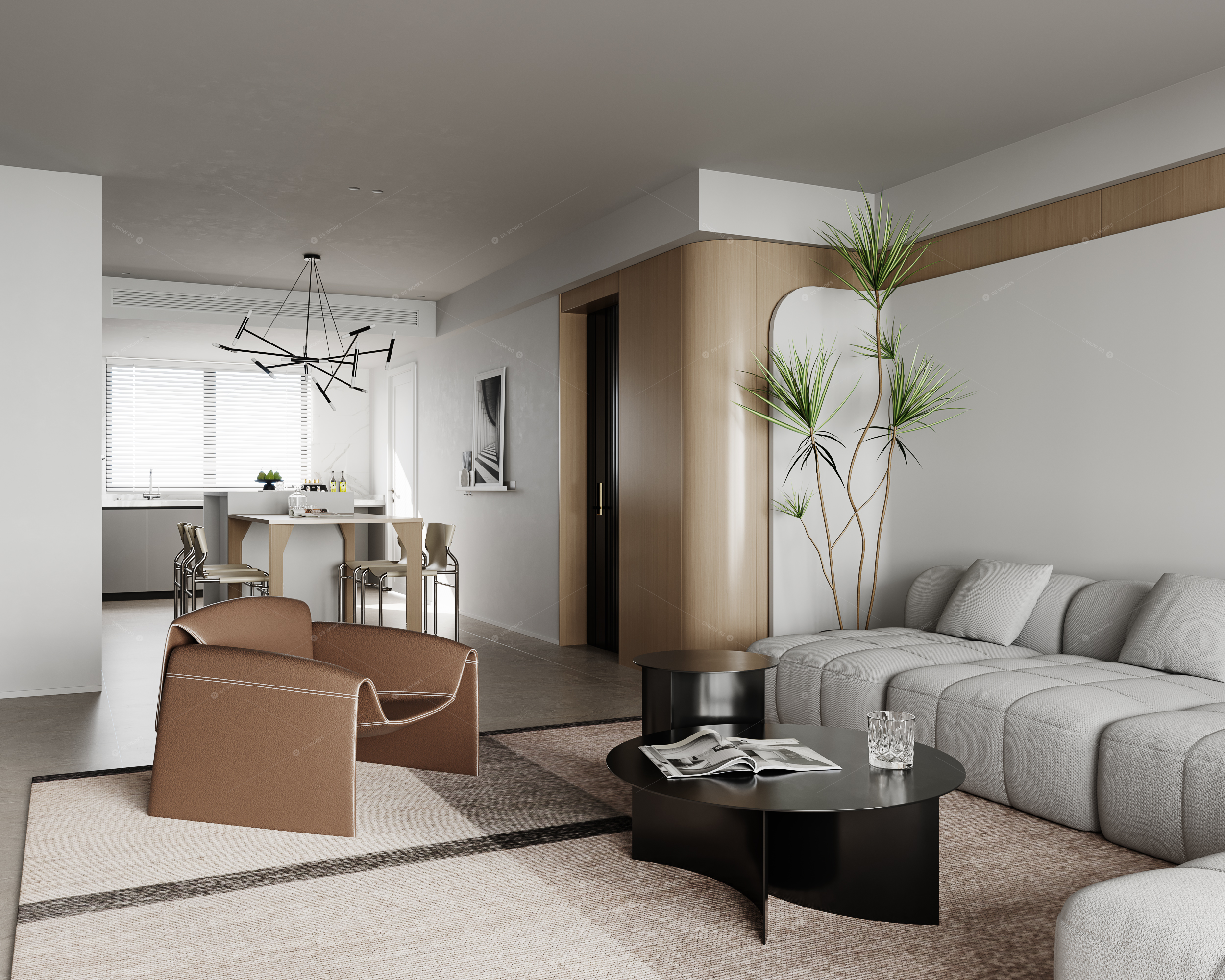 Living & Dining Rooms 3D Models 2
