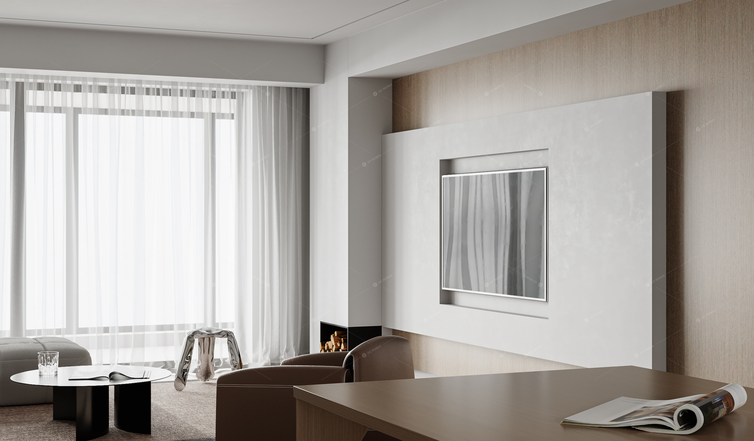 Living & Dining Rooms 3D Models 3