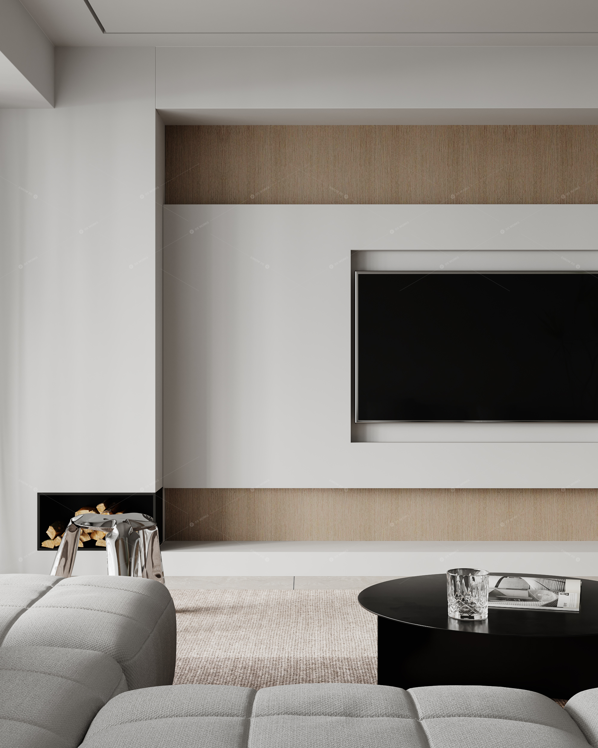 Living & Dining Rooms 3D Models 7