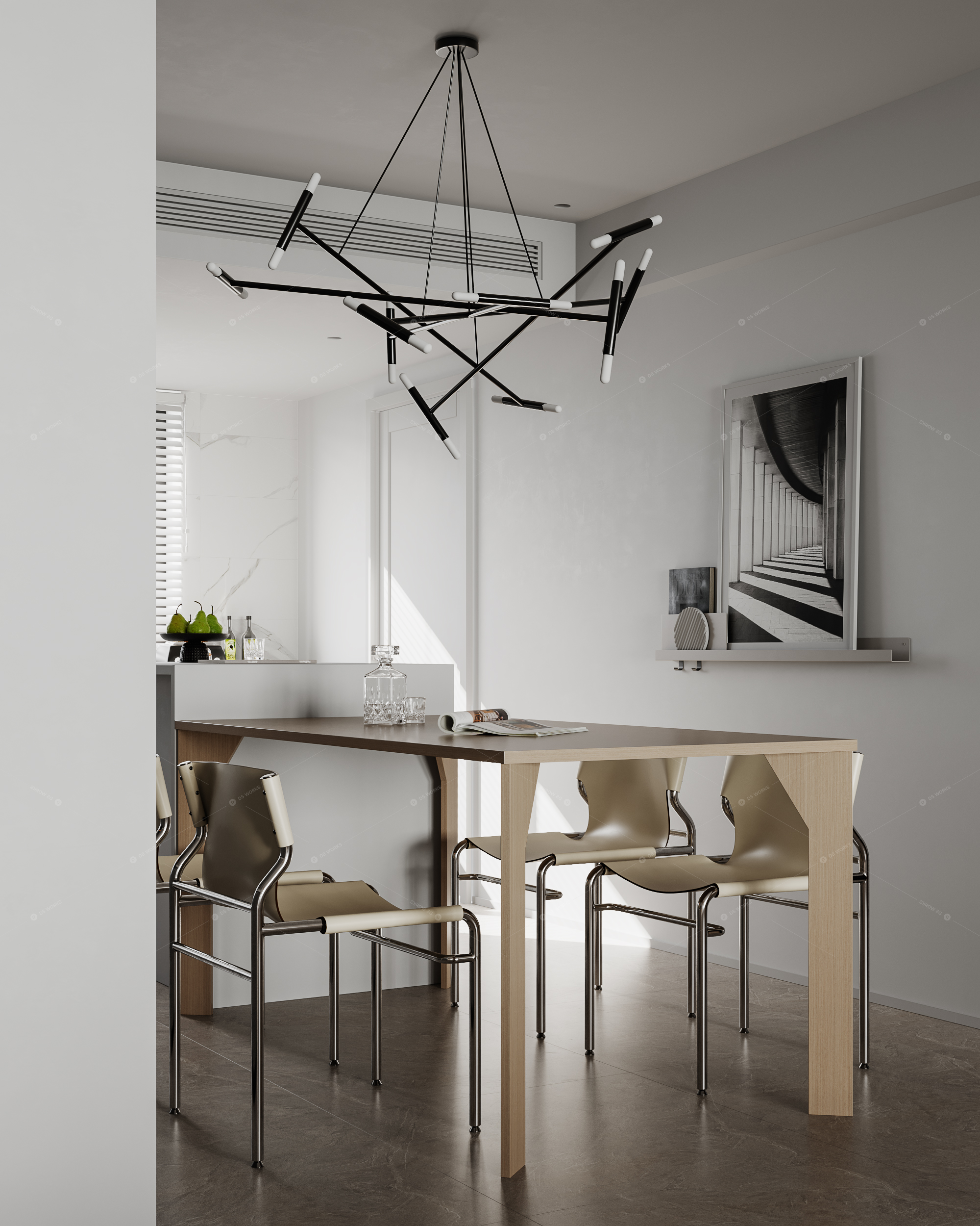 Living & Dining Rooms 3D Models 6