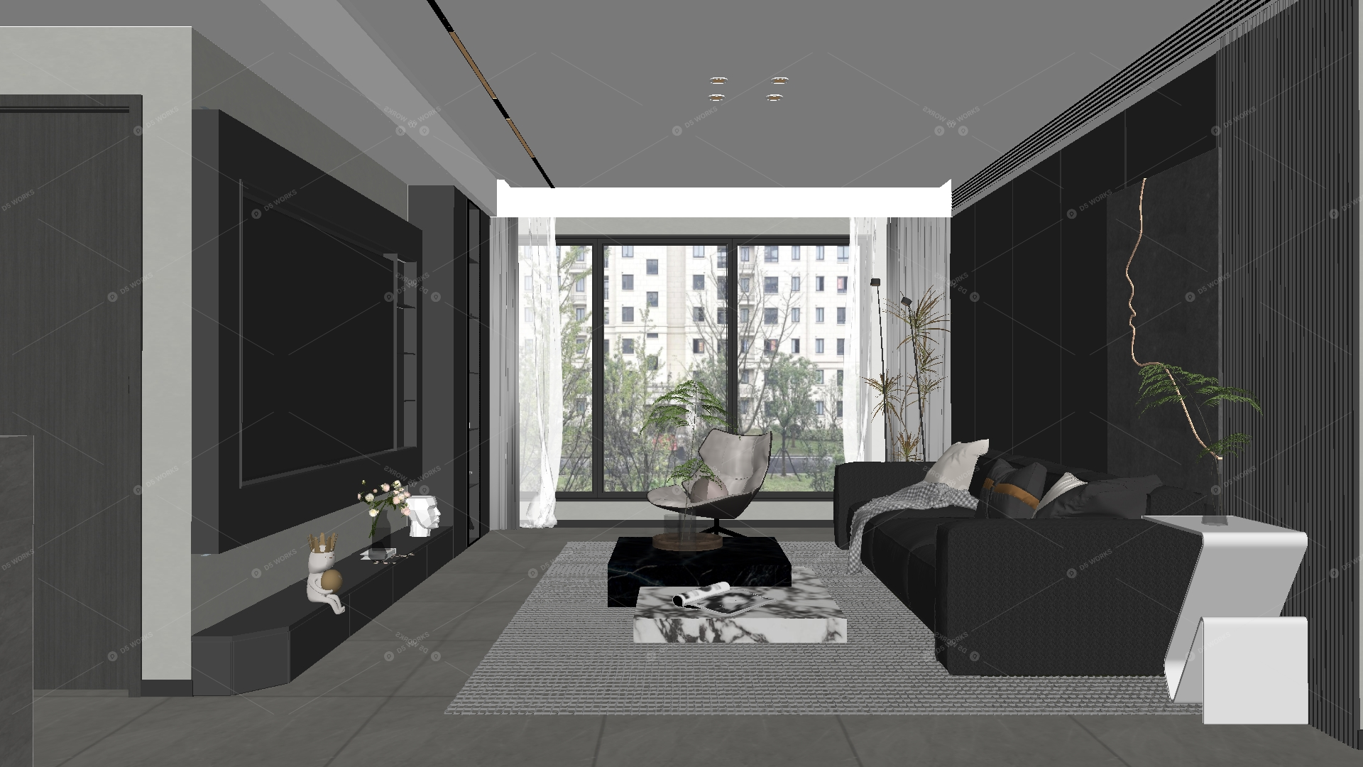 Living Rooms 3D Models