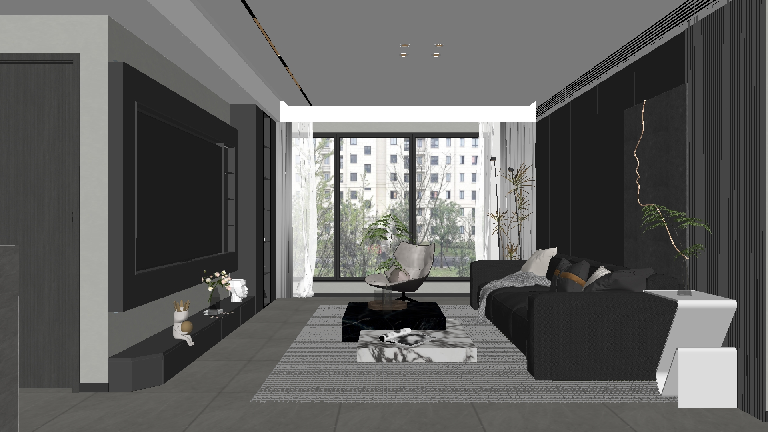 Modern Home Living Room