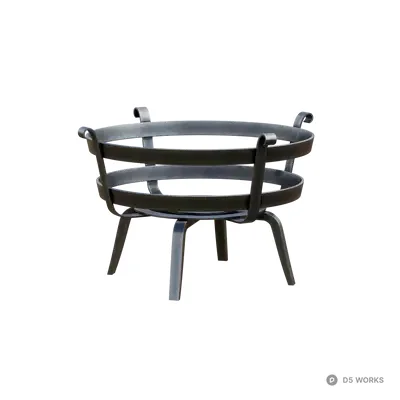 Medieval Wrought Iron Fire Basket 3d model - Image 1