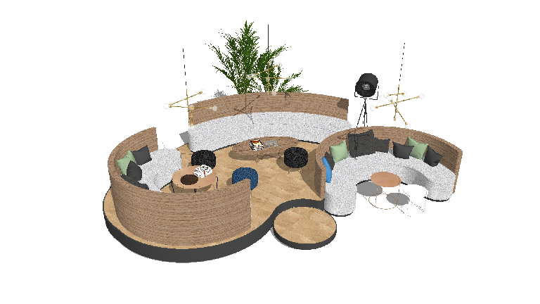 Modern Leisure Table & Chair Set