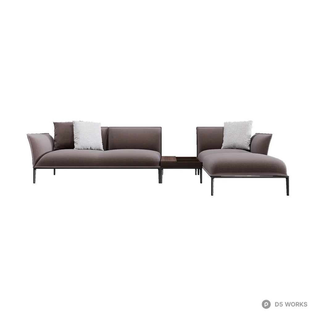 Eufolia Sofa 3d model - Image 1