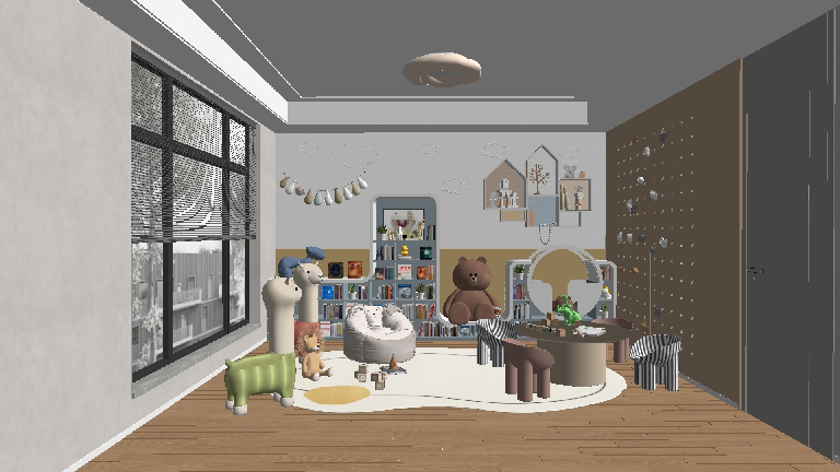 Modern Children's Playroom