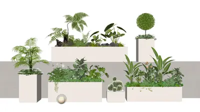 Modern Outdoor Display