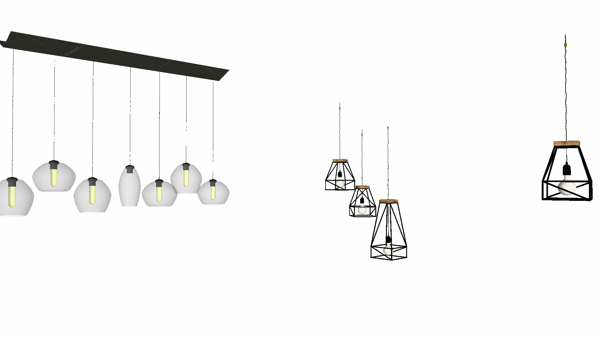 Pendant Lights 3D Models