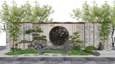 New Chinese Landscape Wall