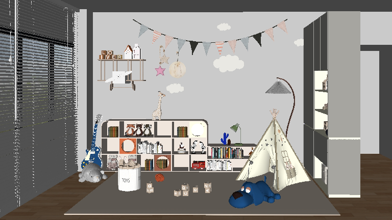 Modern Children's Playroom