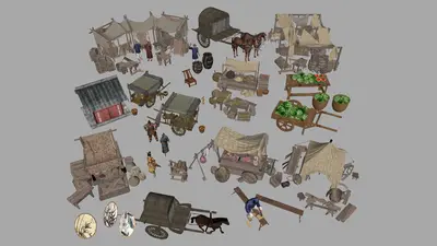 Modern Horse-Drawn Carriage