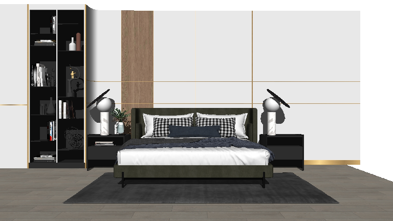 Modern Double Bed