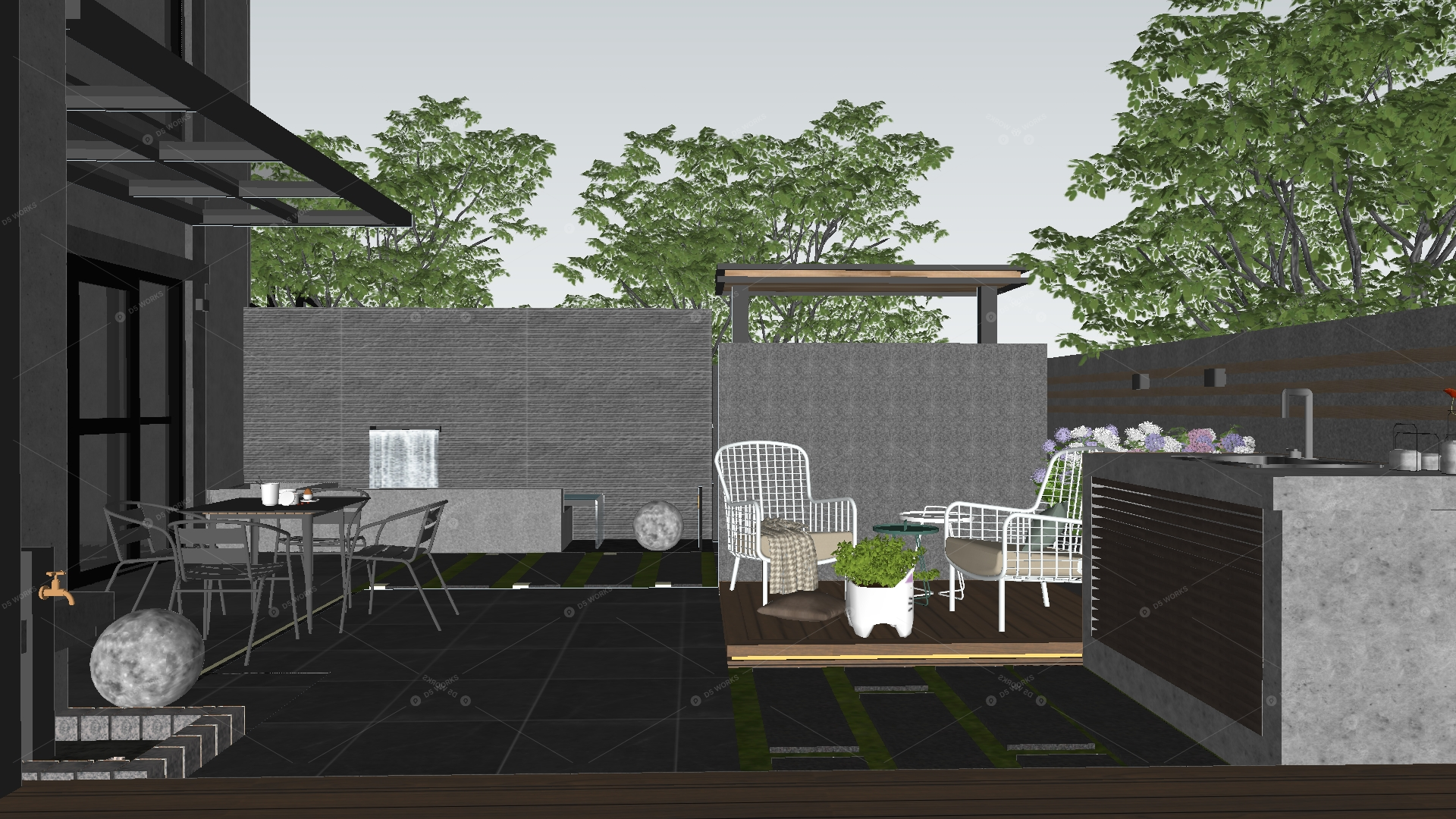 Outdoor Furniture 3D Models 2