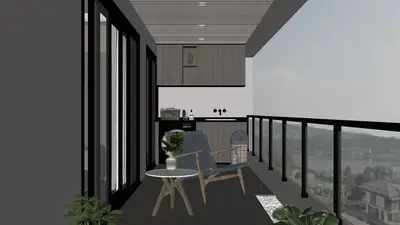 Modern Balcony (Home)