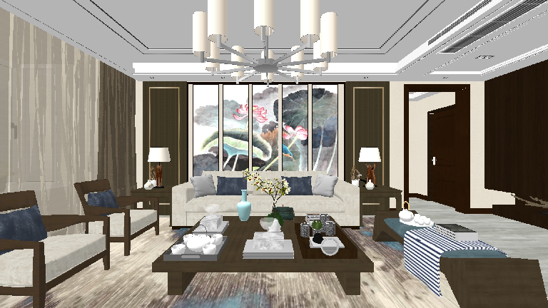 Chinese Home Living Room