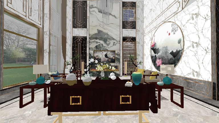 Chinese Home Living Room