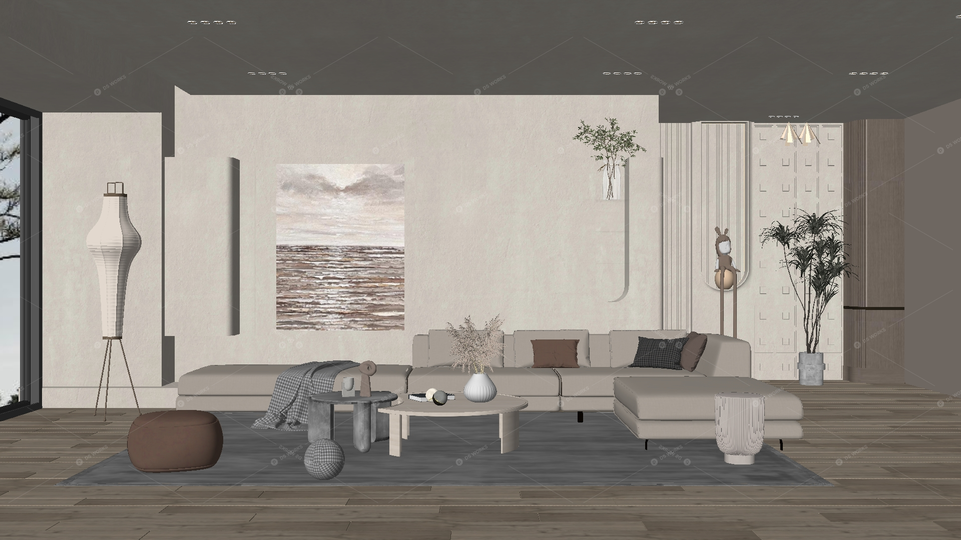 Living Rooms 3D Models