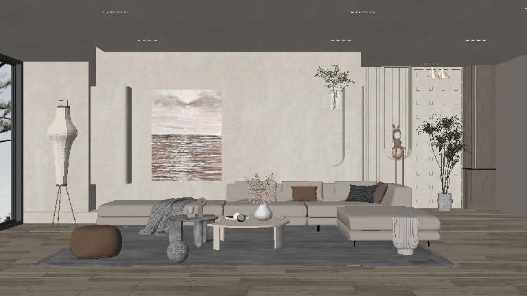 Modern Home Living Room
