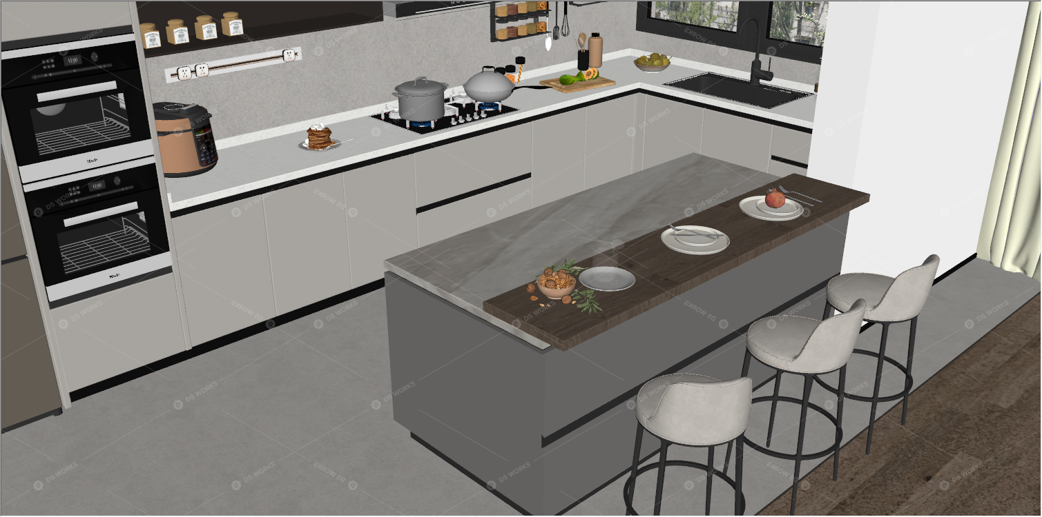 Kitchens 3D Models 2