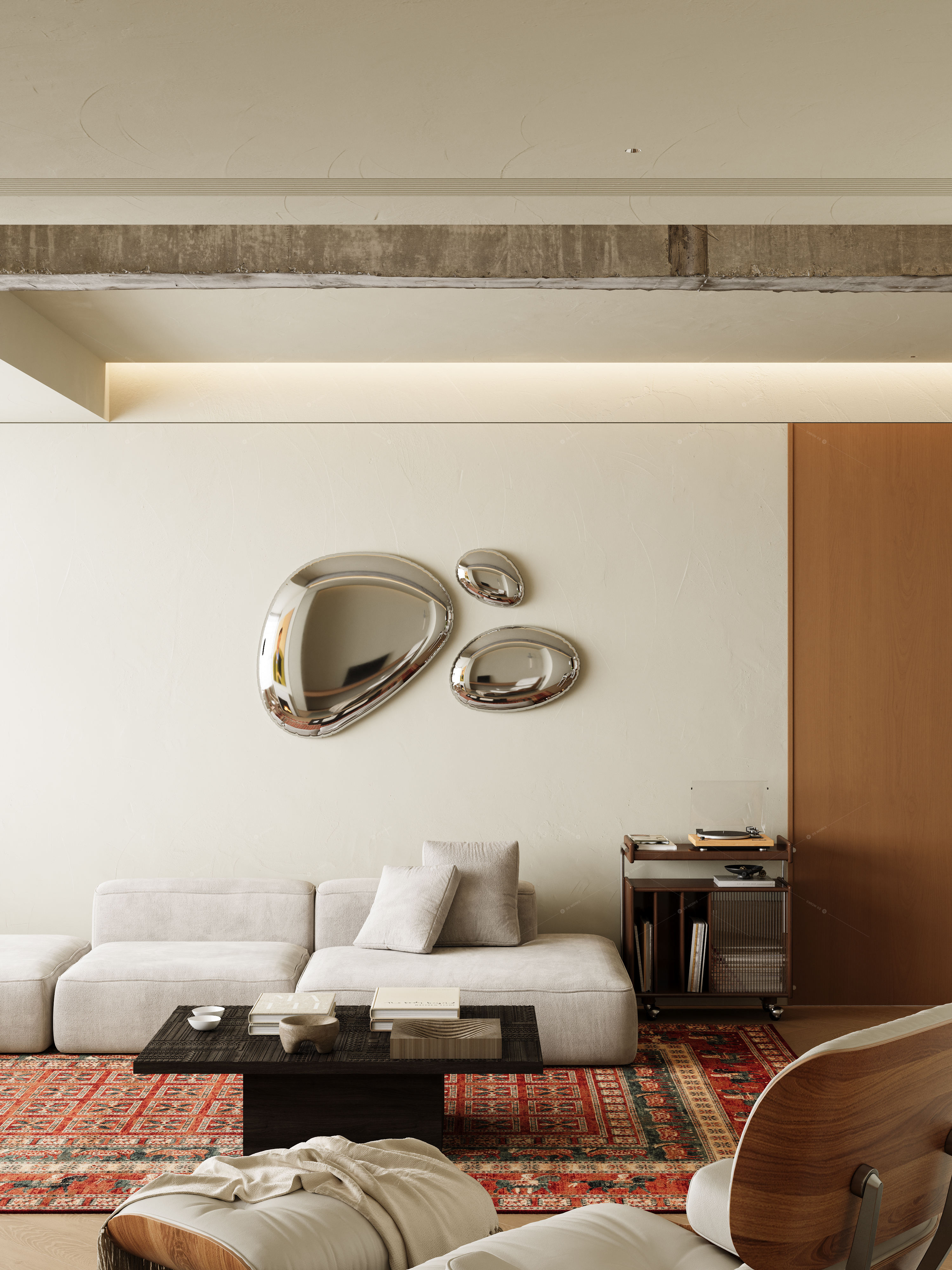 Living & Dining Rooms 3D Models 7