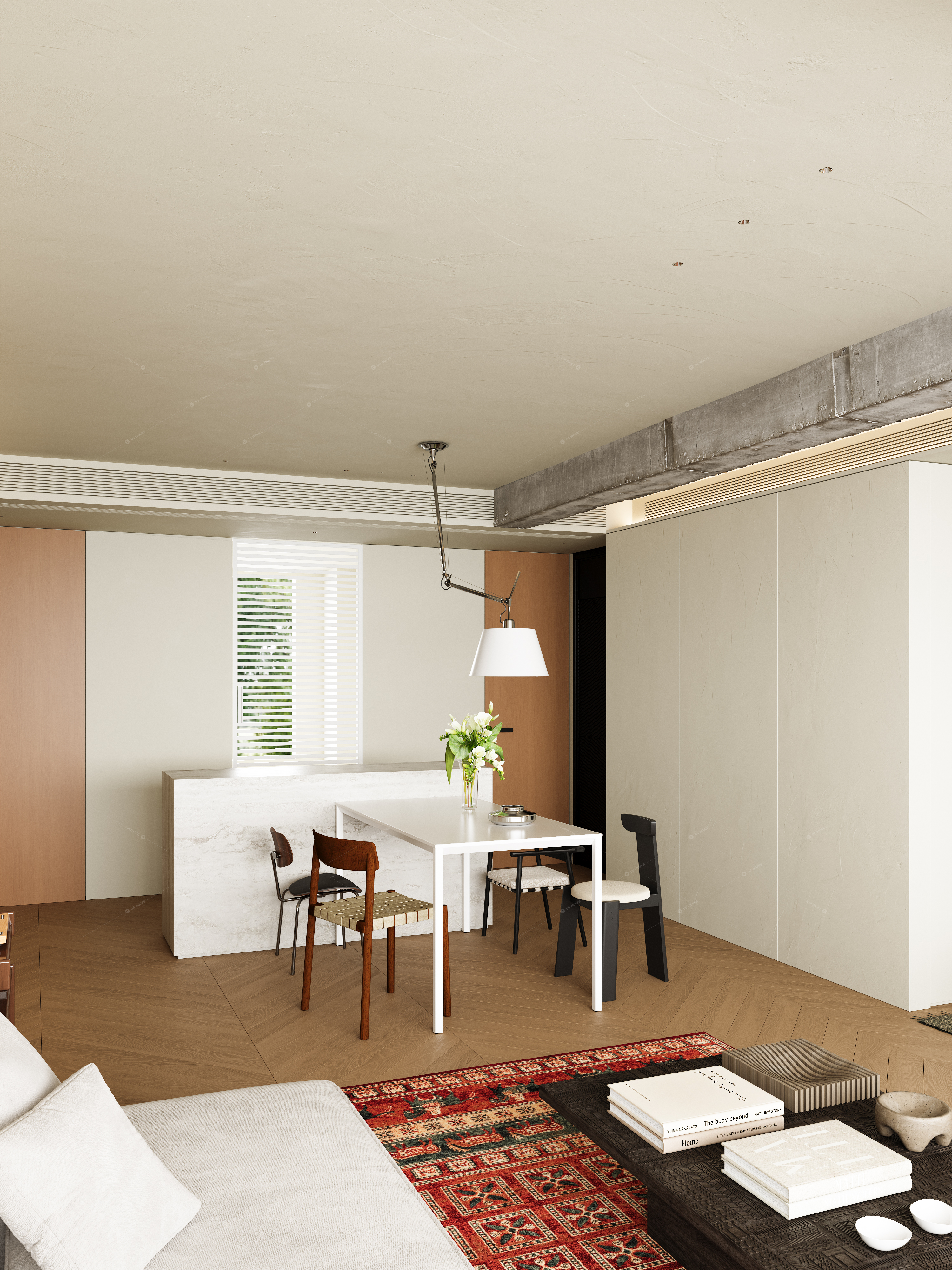 Living & Dining Rooms 3D Models 6
