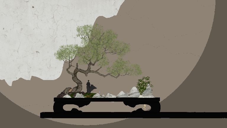 Modern Potted Plant