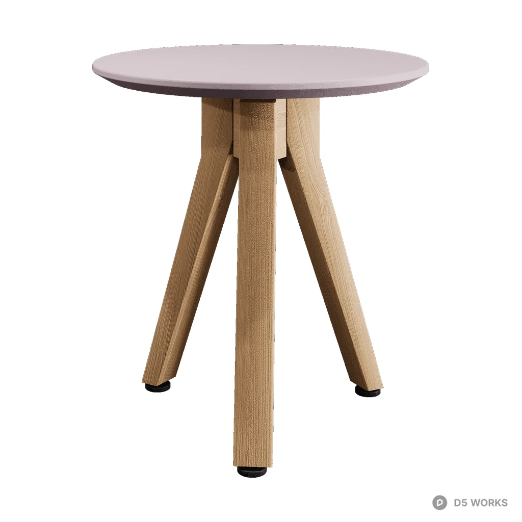 Vieques Side Table 04 3d model - Image 1