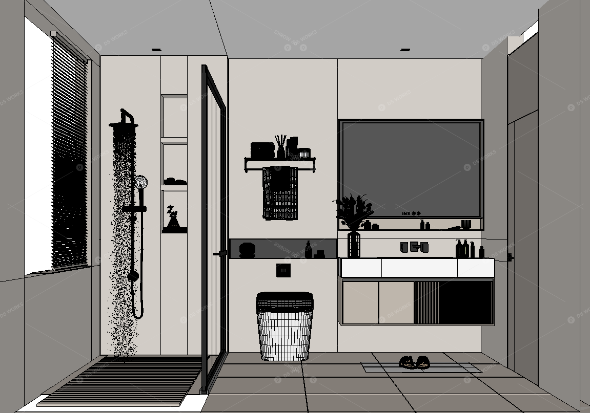 Bathrooms 3D Models 2