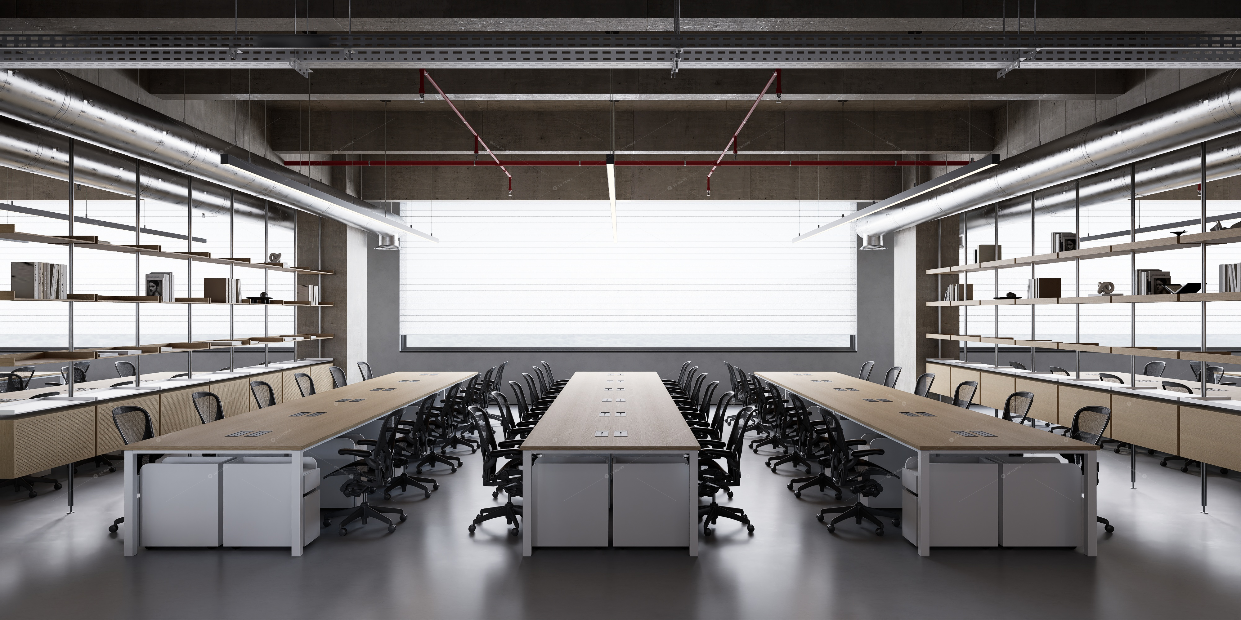 Office Spaces 3D Models 4