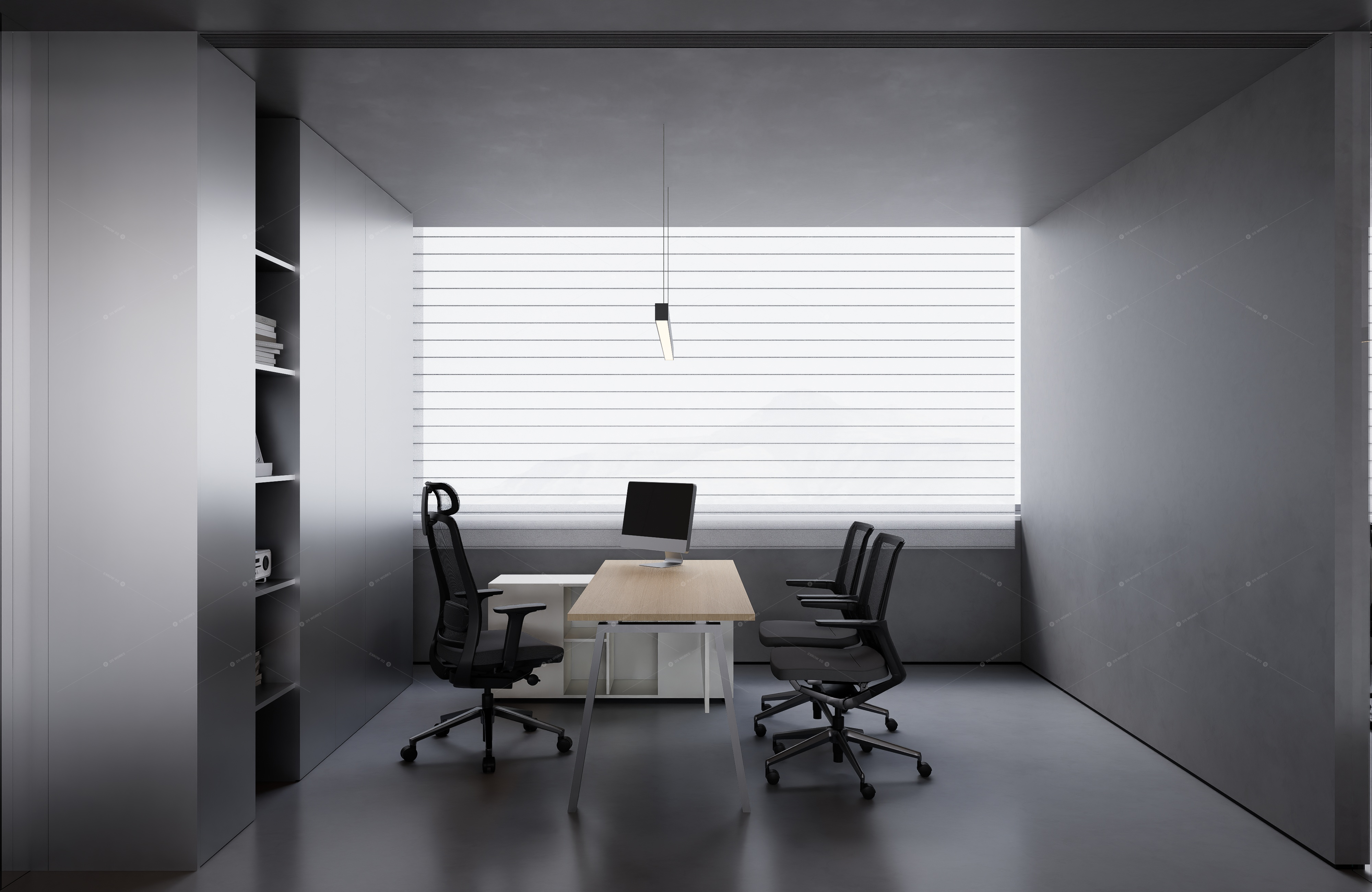 Office Spaces 3D Models 8