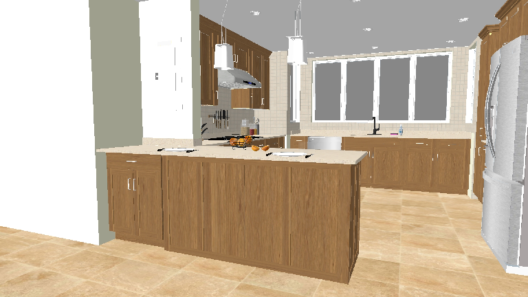 Modern Open Kitchen
