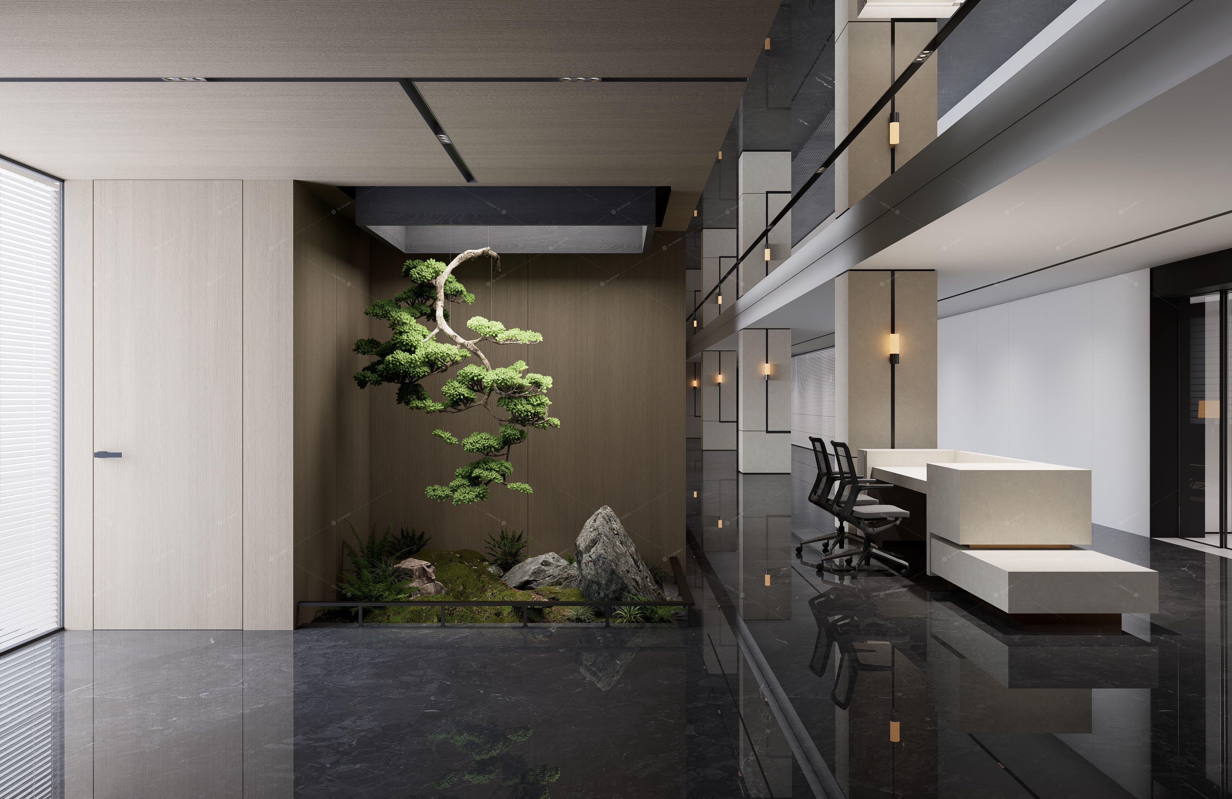 Office Spaces 3D Models 2