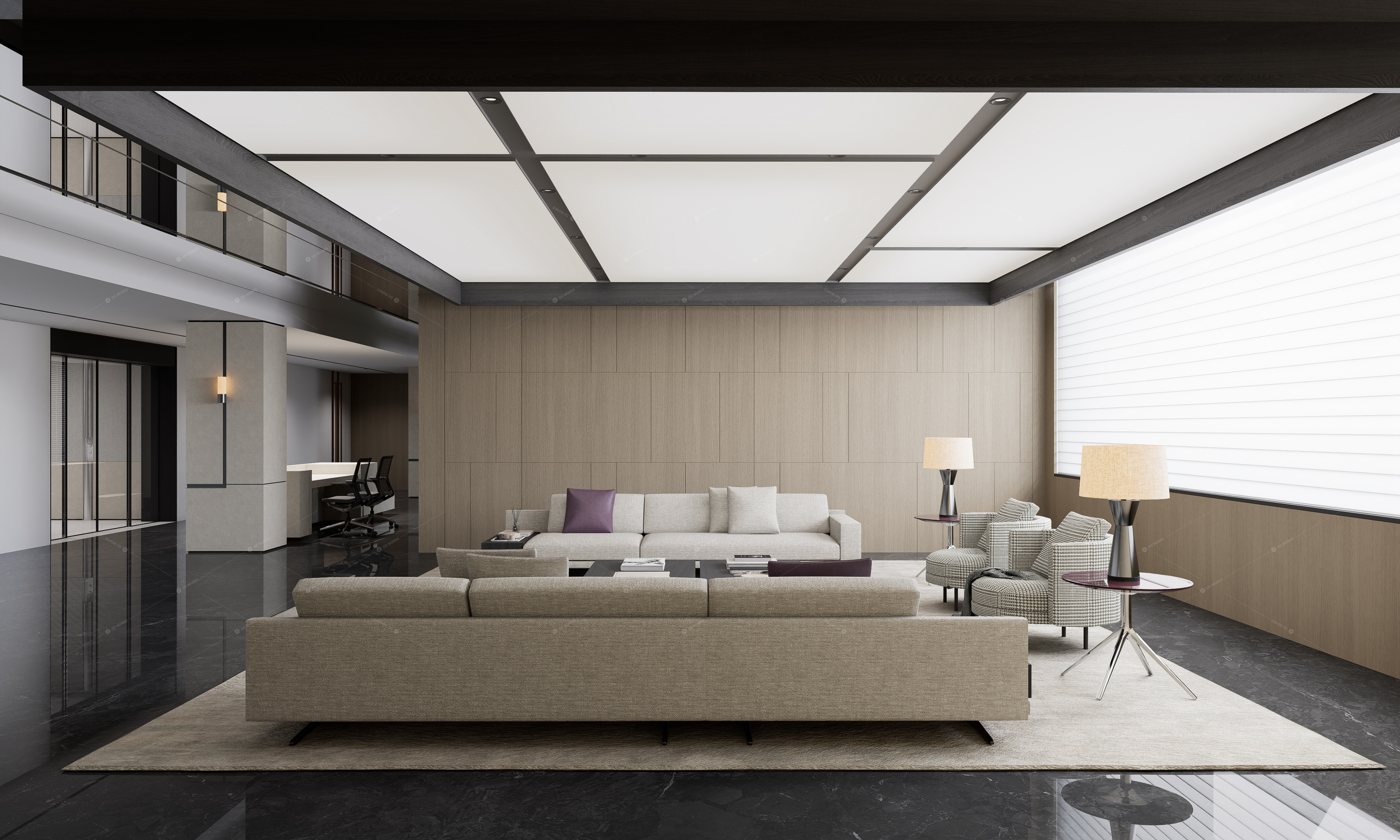 Office Spaces 3D Models 4