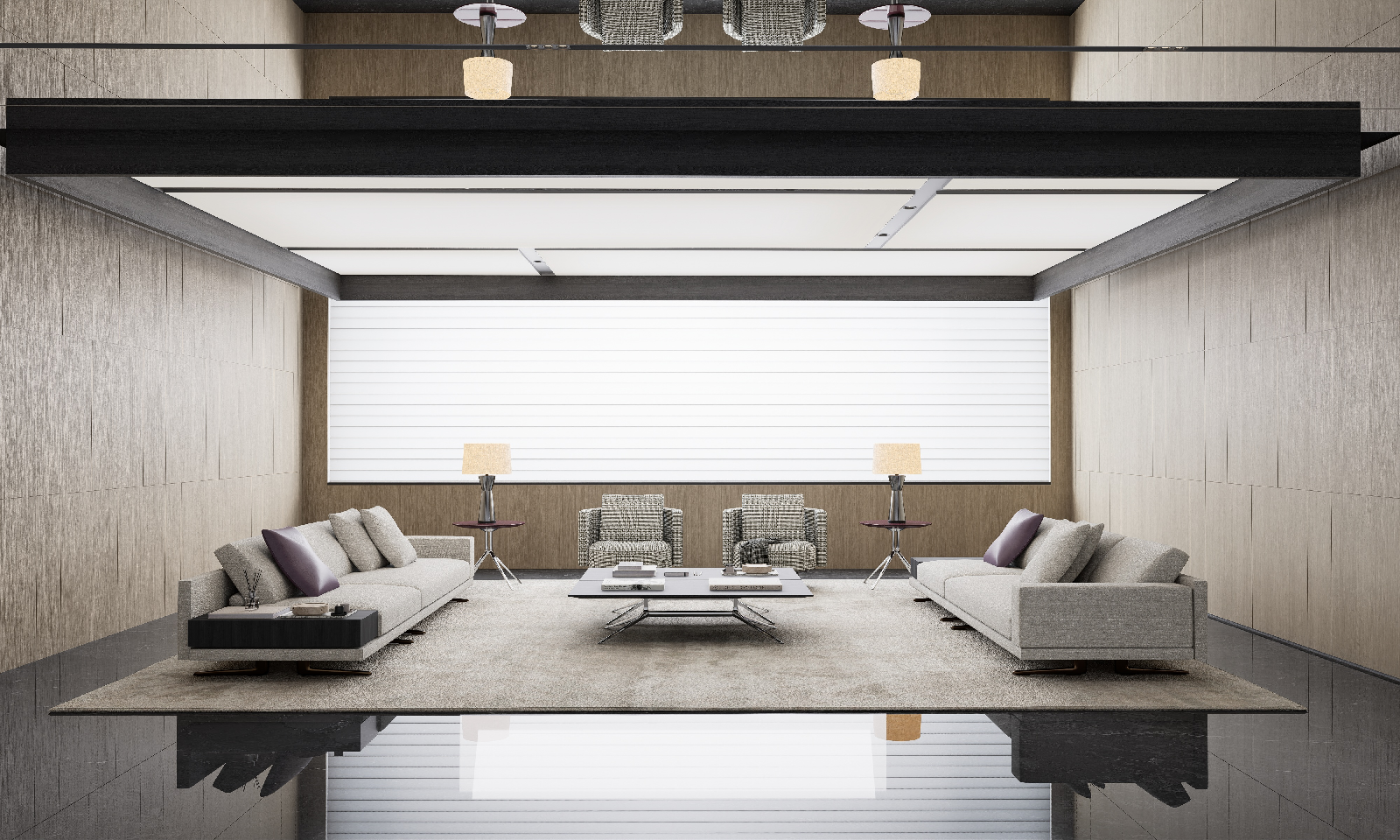 Modern Office Corridor