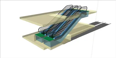 Modern Escalator