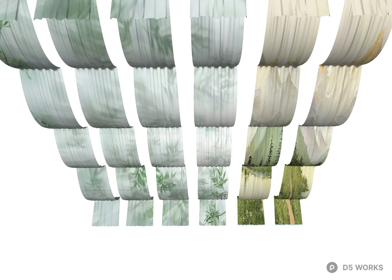 Minimalist Abstract Wall Art 3d model thumbnail 2