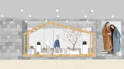 Japanese Display Window