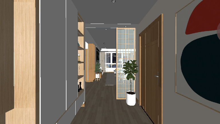 Scandinavian Entrance Hall