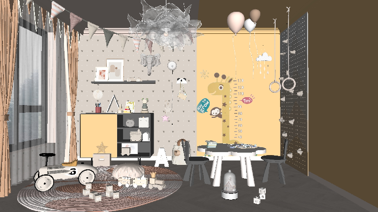 Modern Children's Playroom