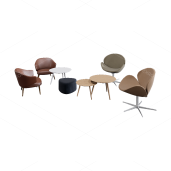 Furniture Sets 3D Models