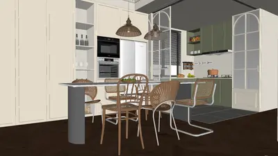 Scandinavian Dining Room (Home)